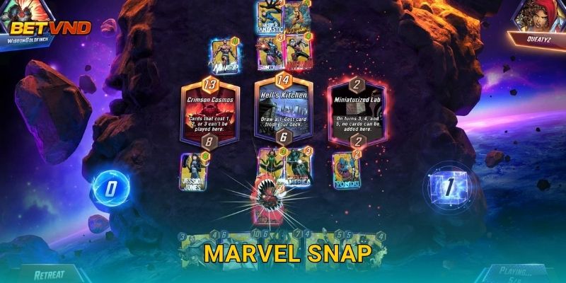 Marvel Snap độc đáo – Trải nghiệm chiến thuật thẻ bài tại Betvnd