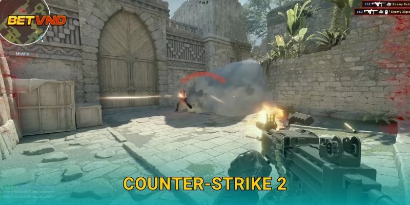 Counter-Strike 2 đỉnh cao – Kèo bắn súng hấp dẫn tại Betvnd